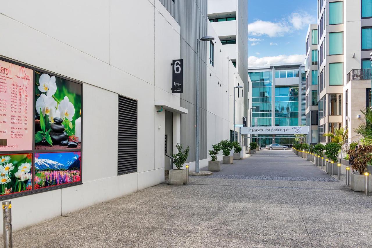 Appartamento Dockside Delight + Cp! Auckland Esterno foto